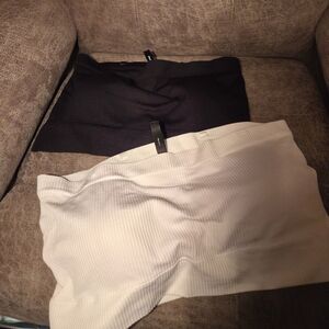 Torrid Unlined Seamless Rib Bandeaus 2X